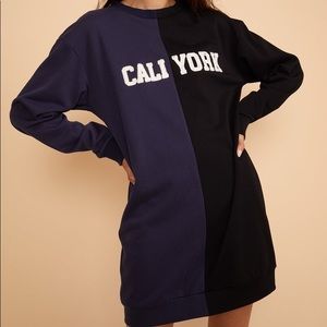 CALI YORK SWEATER DRESS LIMITED EDITION